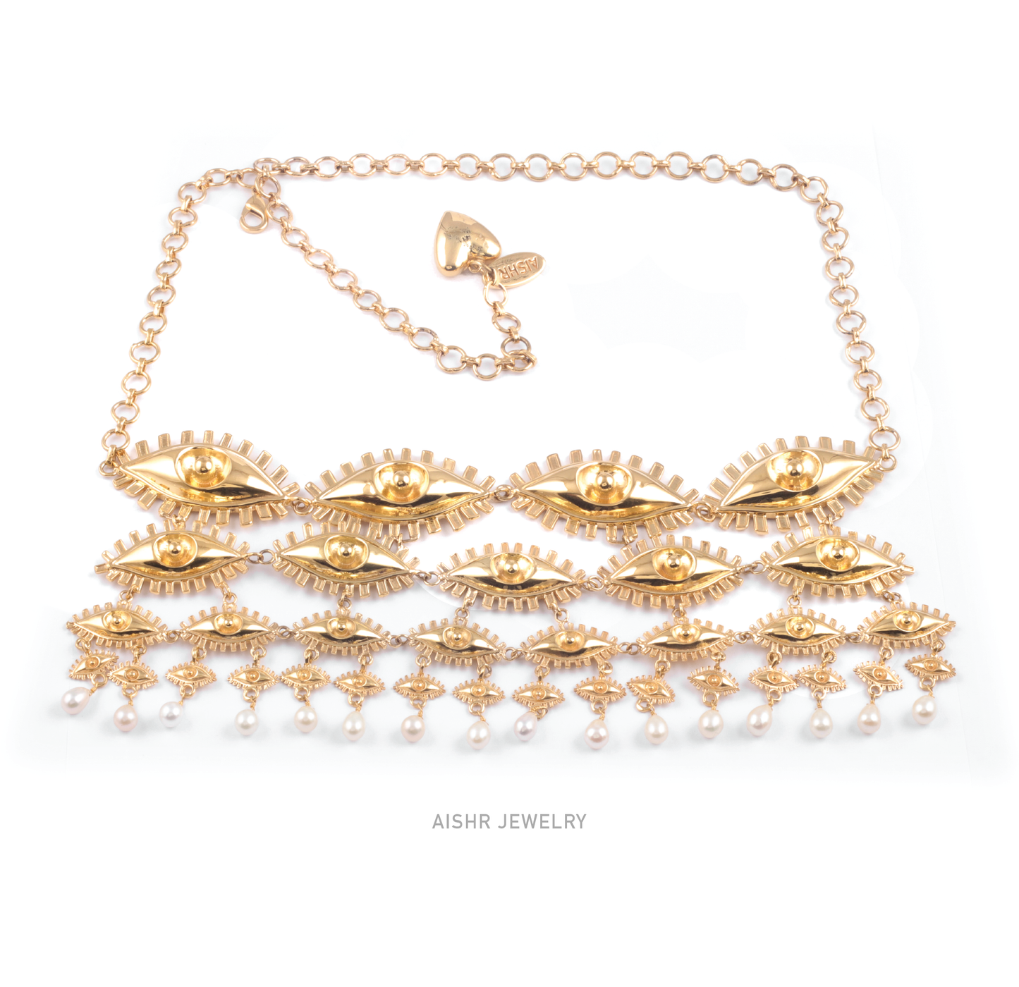 Kanmani Eye love you neckpiece