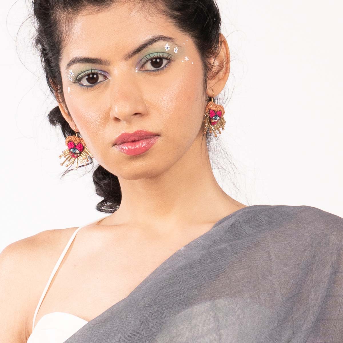 Brittle Heart Earrings