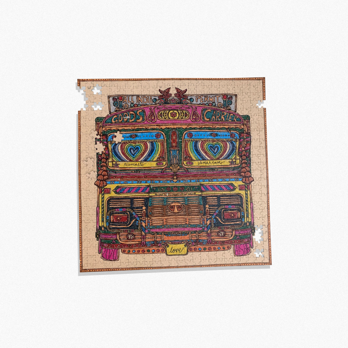 Goods Carrier Puzzle