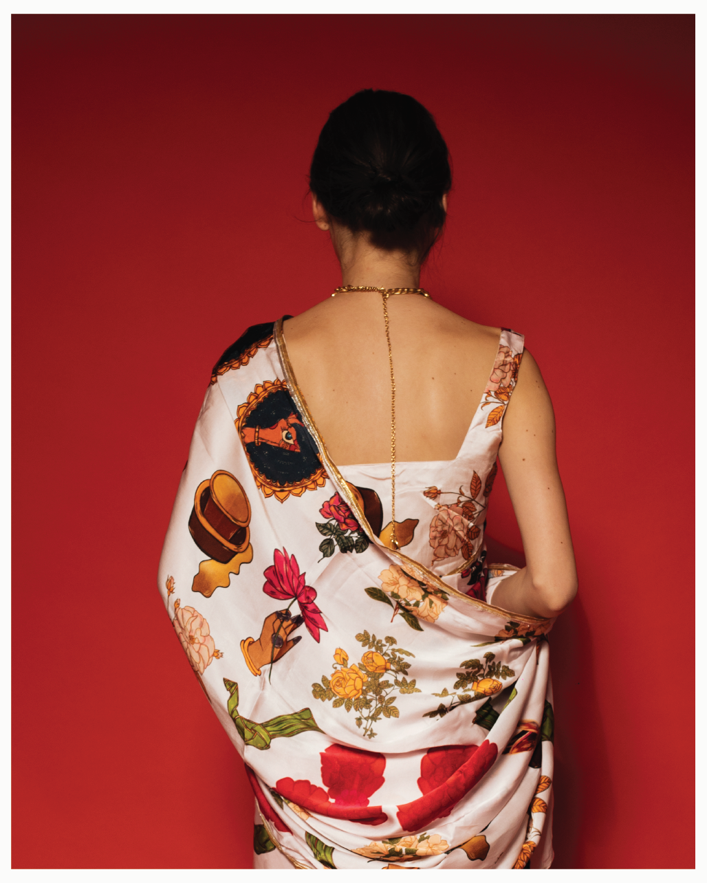 Vanakkam Tank Blouse Top