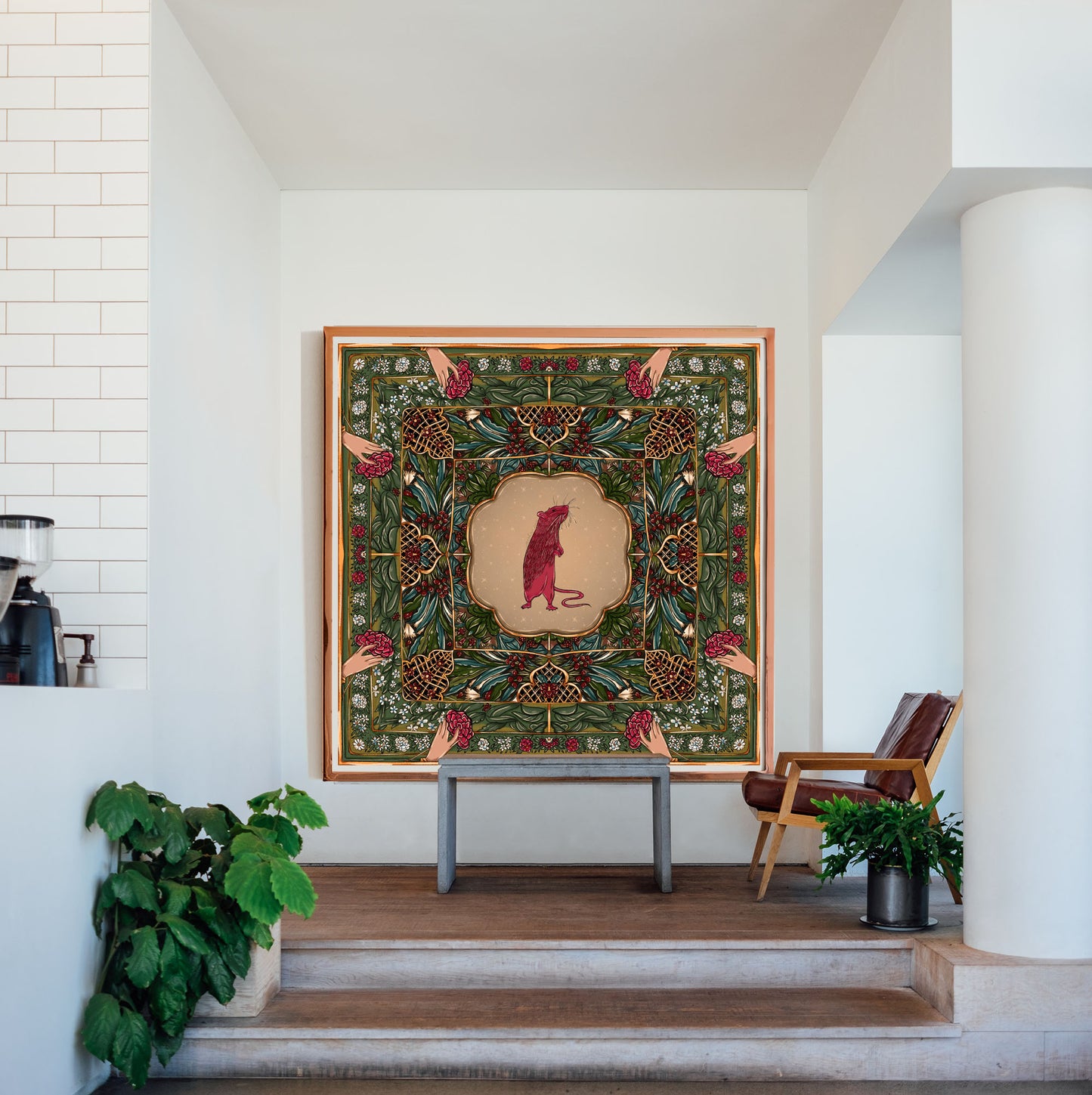 Year of the Rat 4ft x 4ft