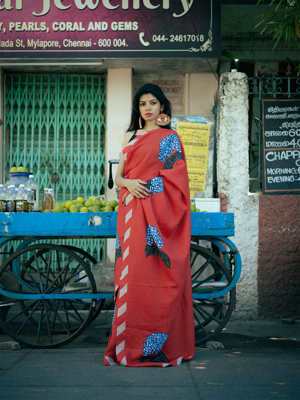 Idly Poov Saree