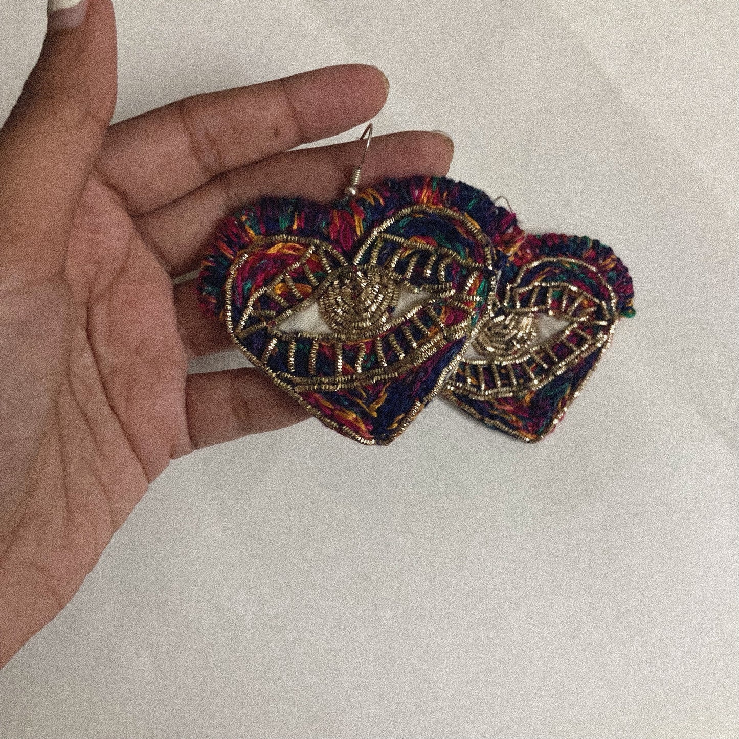 Night Heart Earrings