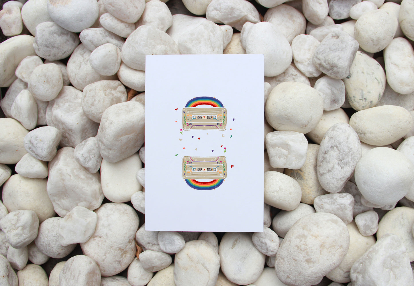 Rainbow Tape Notebook