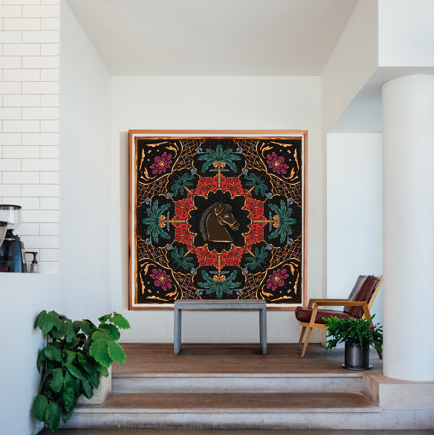 Year of the Horse 4ft x 4ft