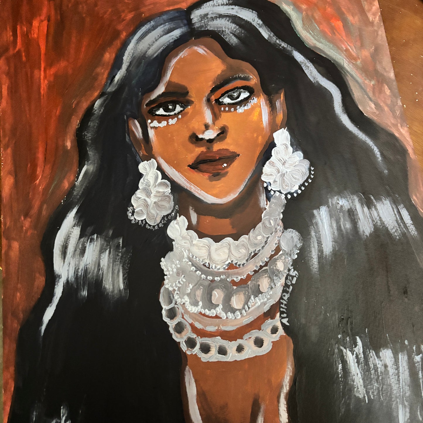 Artwork : Goddess : A3 original