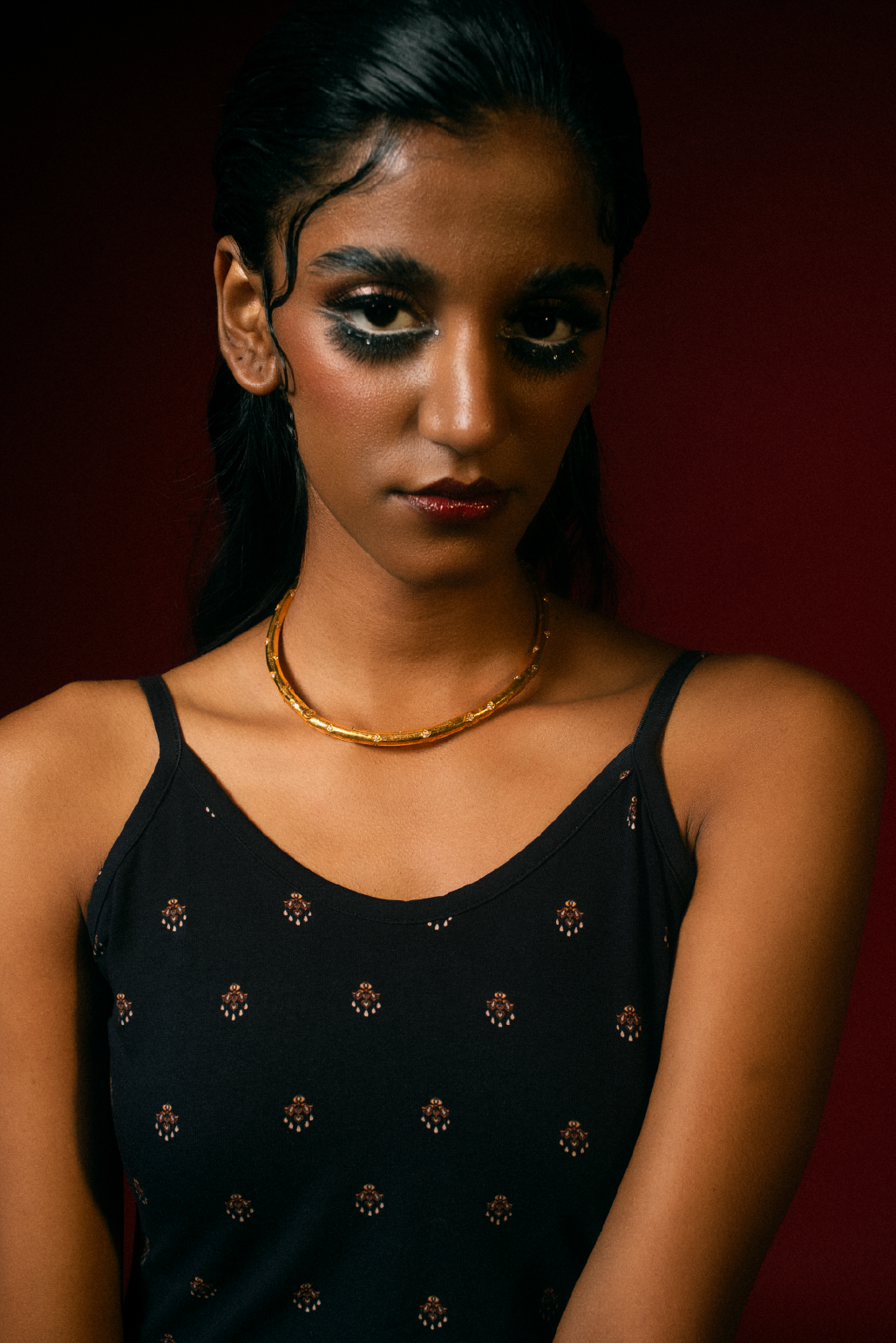 Collar bone Hasli Neckpiece