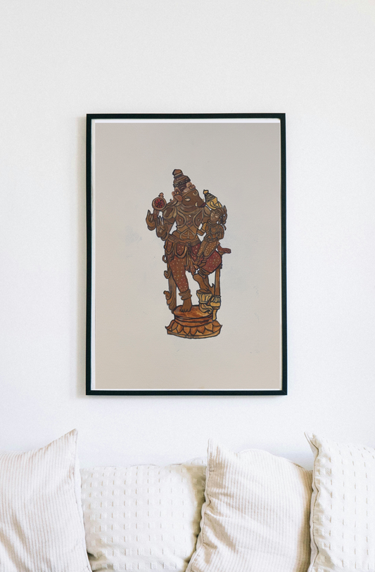 Lord Hayagriva- A3 original