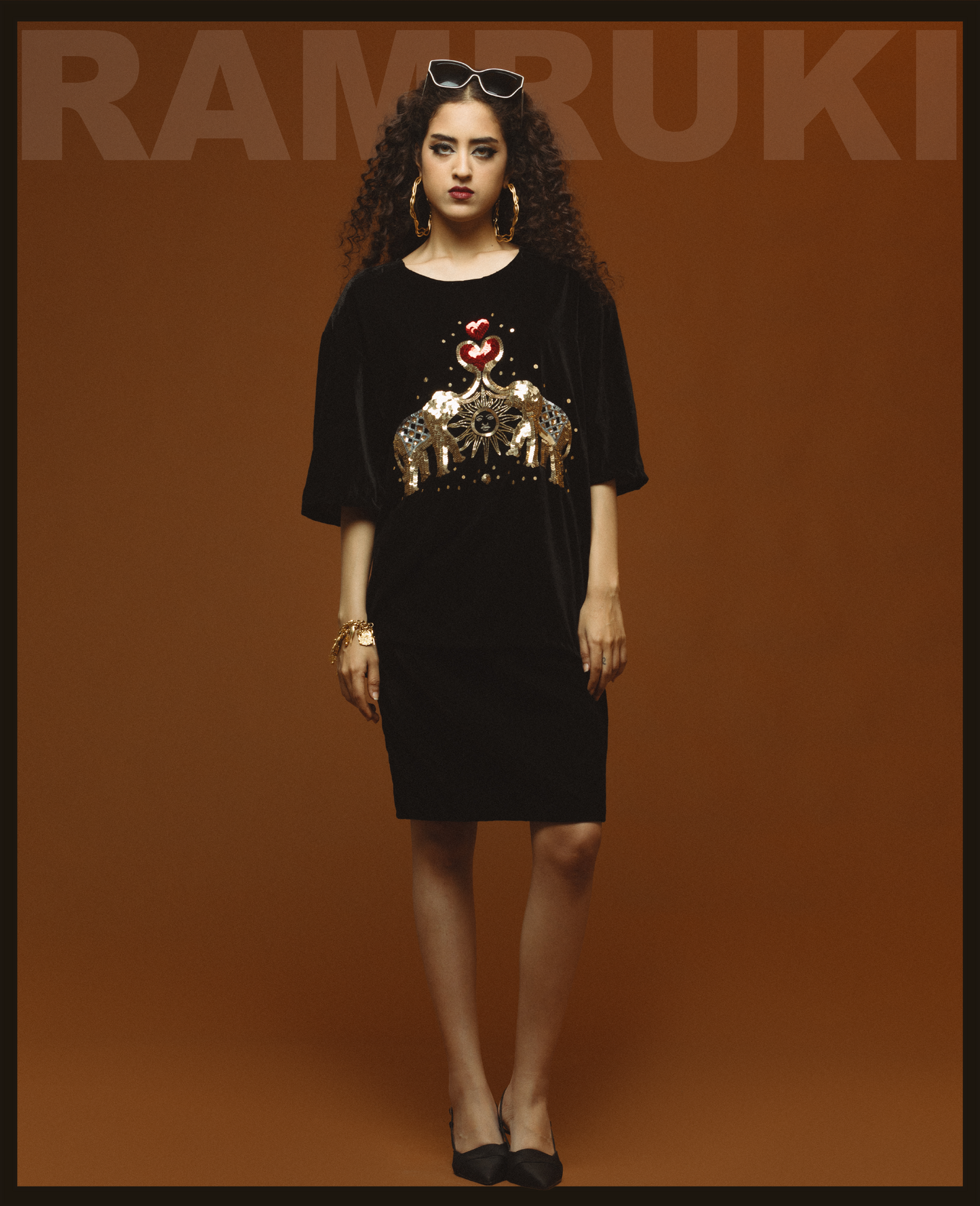 Majestic Aishr Elephants Top - Unisex