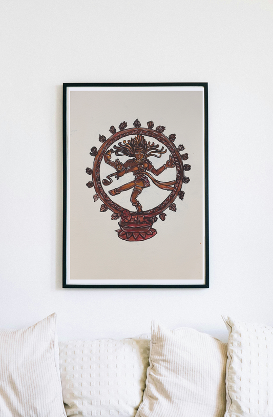 Lord Nataraja- A3 original