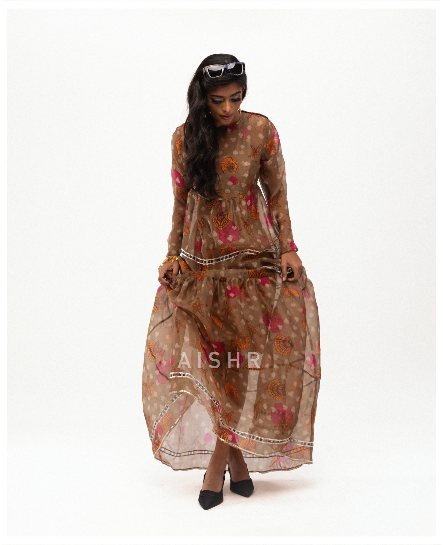 Sea Shell Sheer Dress