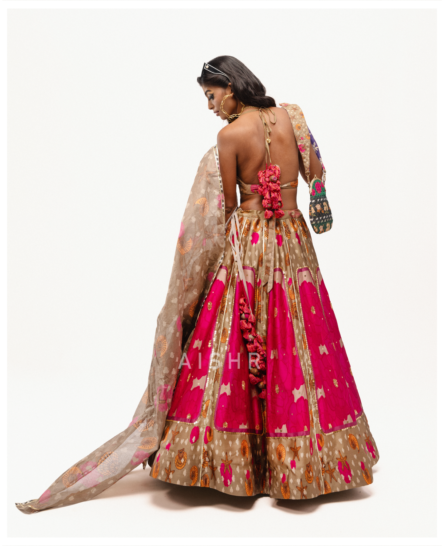 Sea and Shells Lehenga