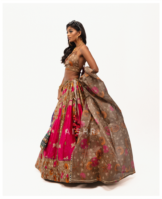 Sea and Shells Lehenga