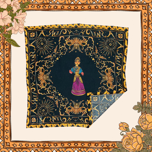 Tanjore Doll Petit Scarf