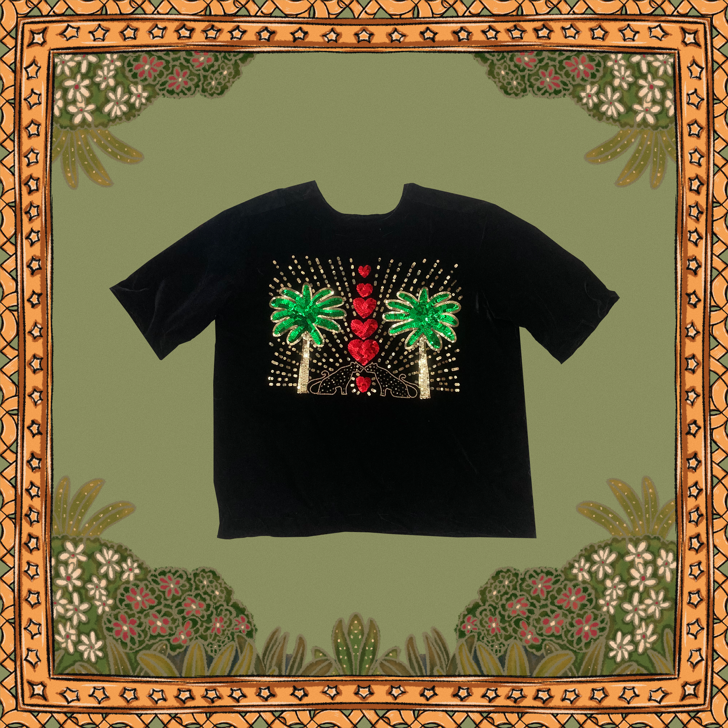 Wild Cats Resting Top - Unisex