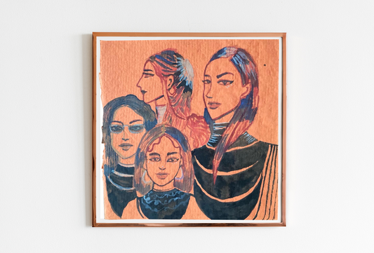 Butterfly People 2 Original Artwork