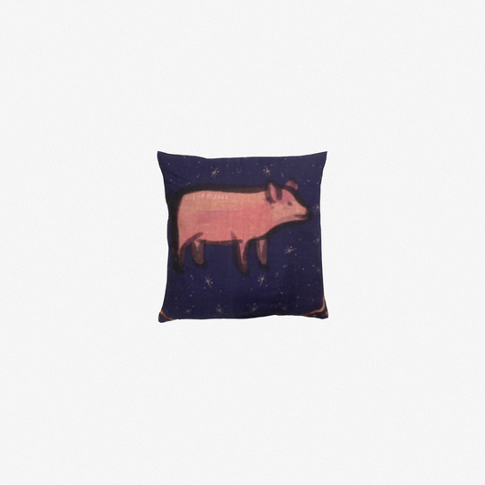 Pig Cushion Cover