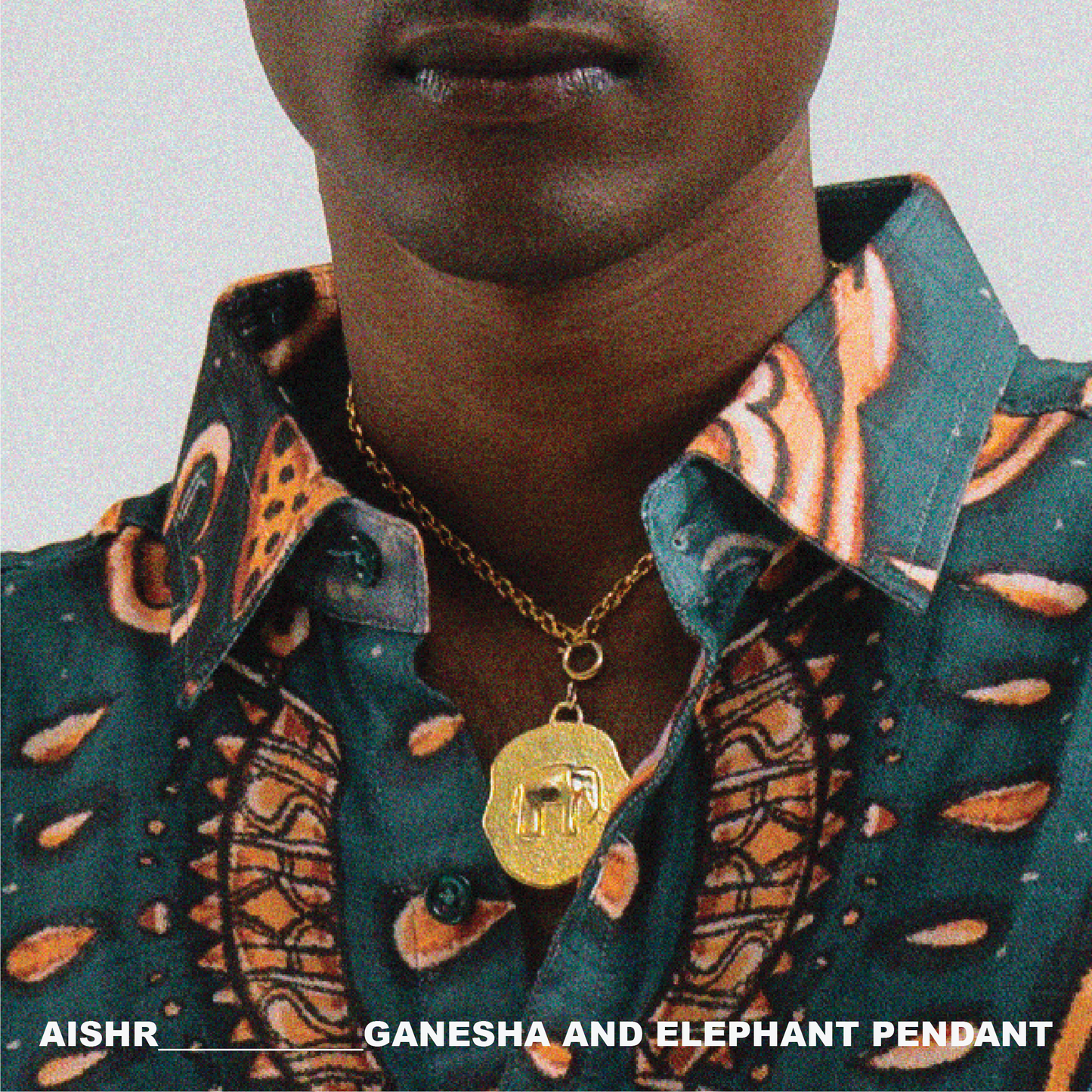 Ganesha and Elephant Pendant