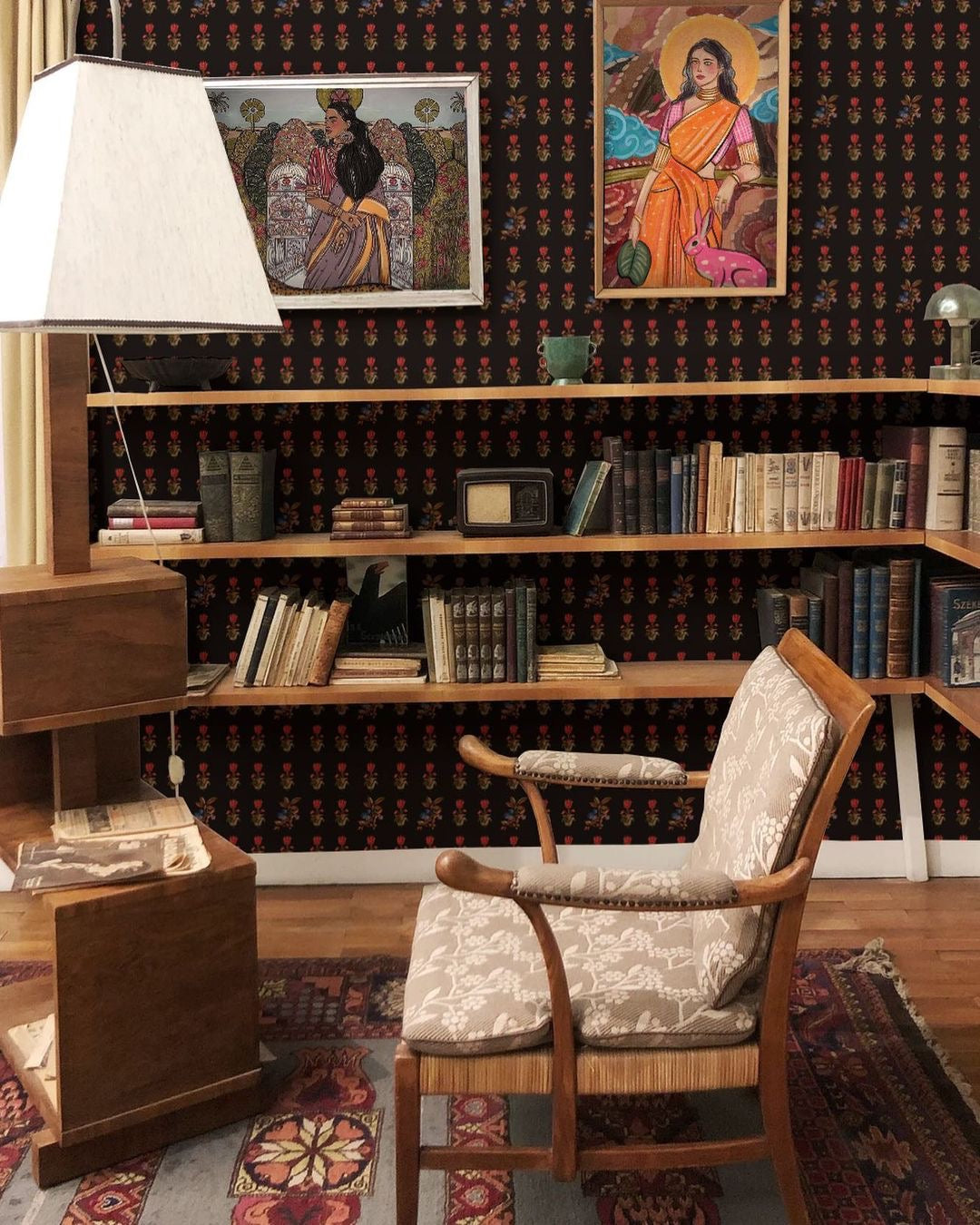 Dark Flowers Wallpaper