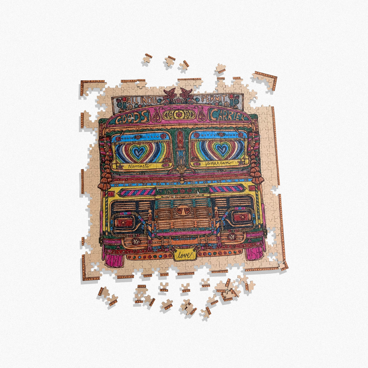 Goods Carrier Puzzle