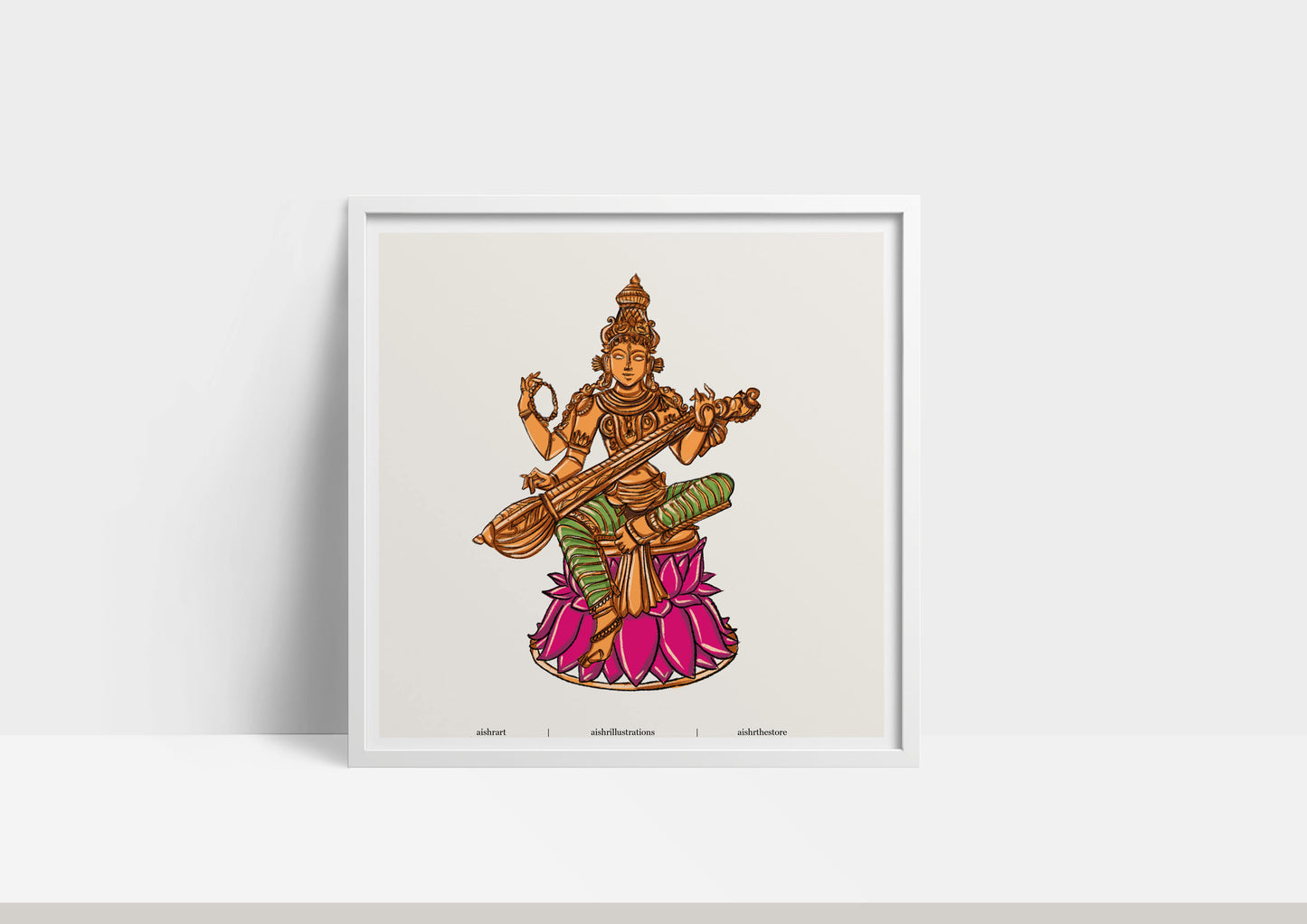 Goddess Saraswati
