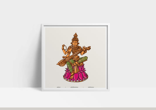 Goddess Saraswati