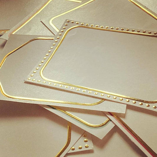 Gold Foiled Labels