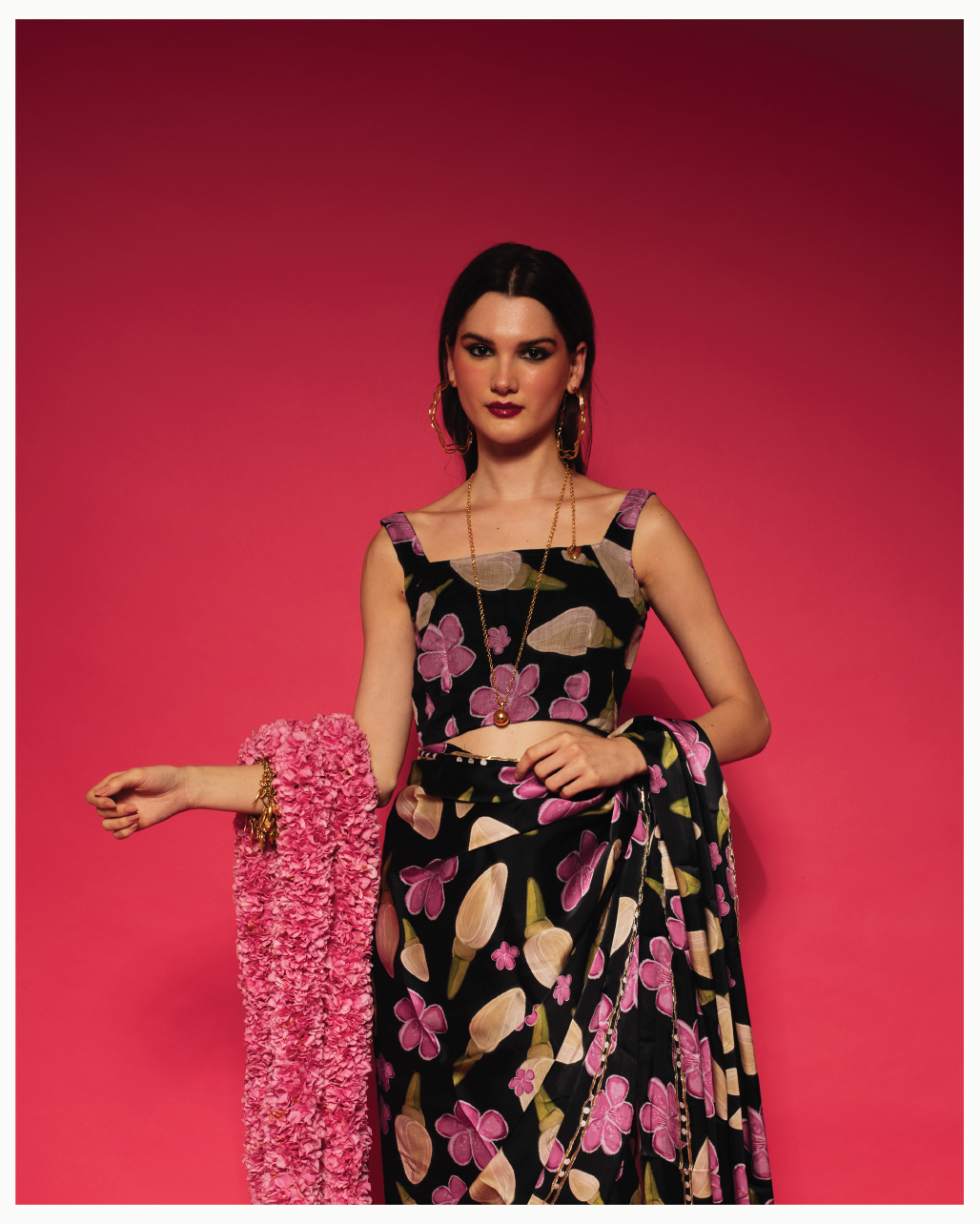 Madurai Malli Poov Tank Blouse Top