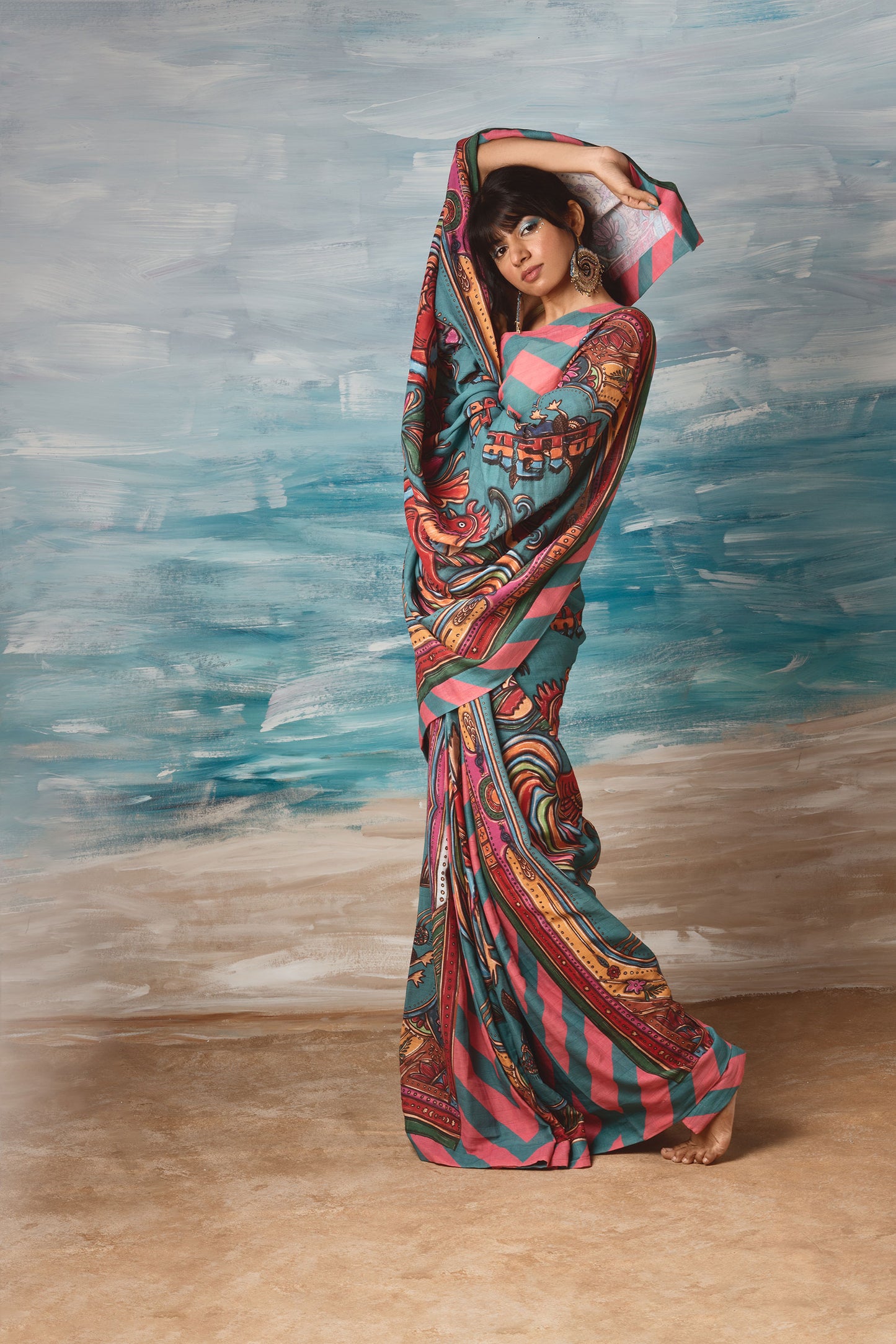 Mera Bharat Mahan Saree