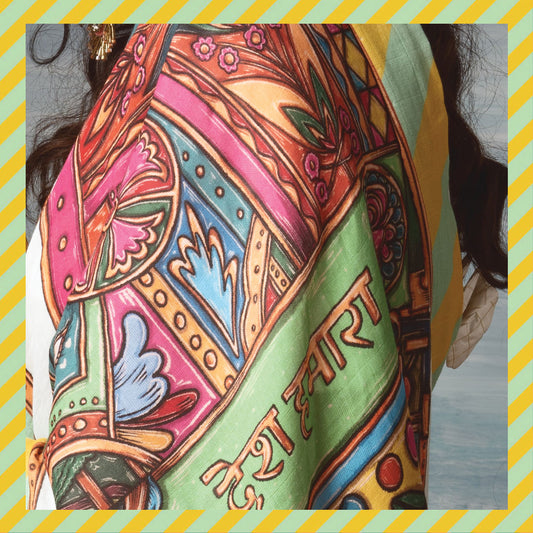 Sabse Pyaara Desh Hamara 48in x 48in Scarf