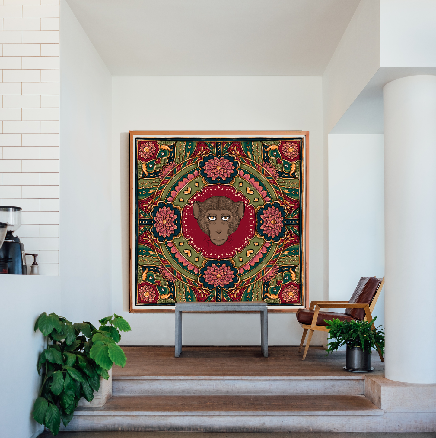 Year of the Monkey 4ft x 4ft