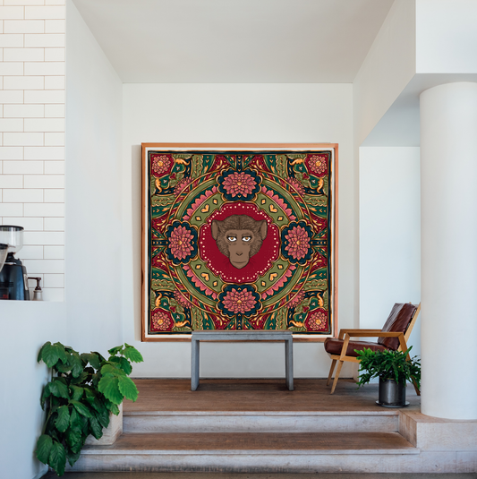 Year of the Monkey 4ft x 4ft