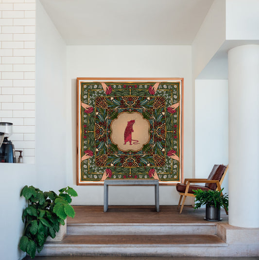 Year of the Rat 4ft x 4ft