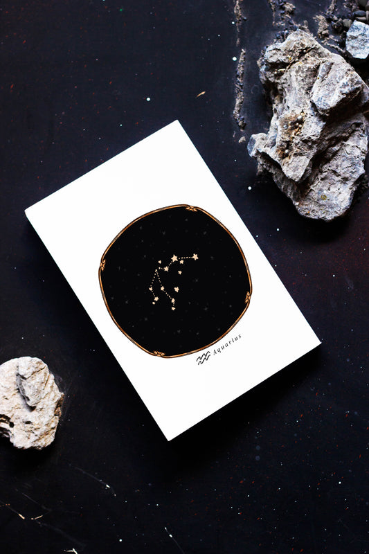 Aquarius Constellation Notebook