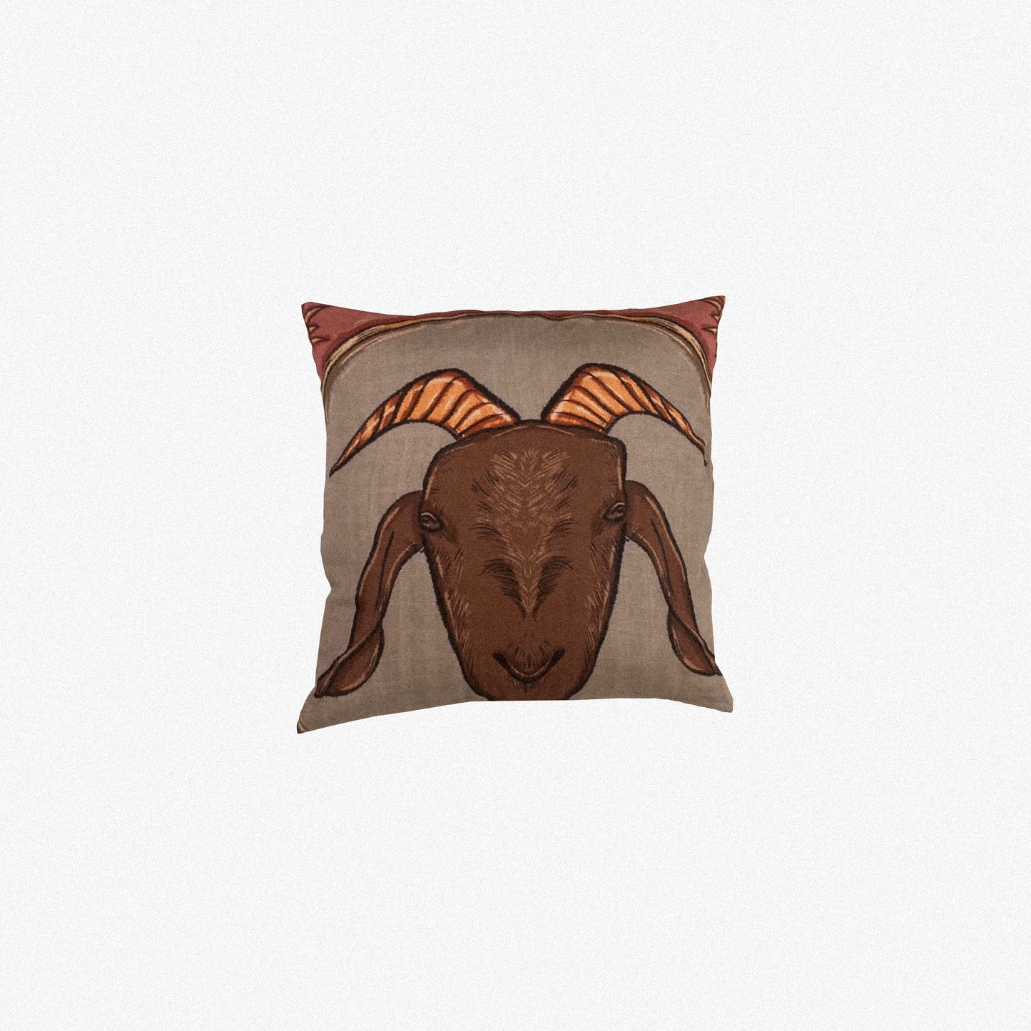 Goat Cushion Cover