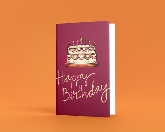 Happy Birthday Greeting Card