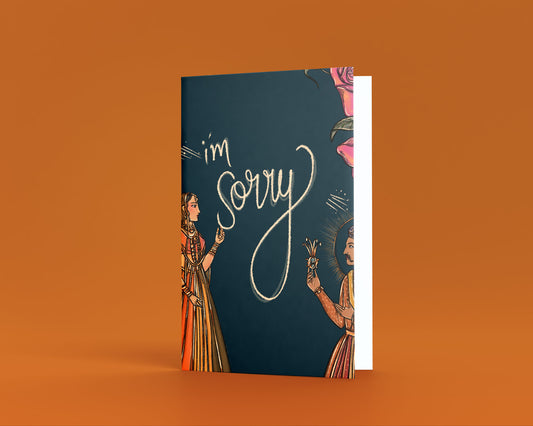 Sorry Greeting Card