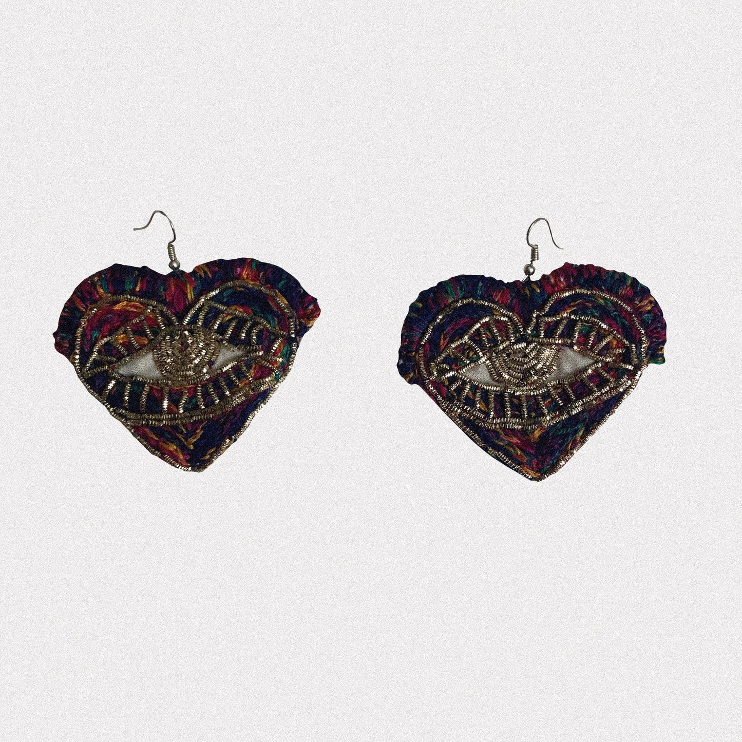 Night Heart Earrings