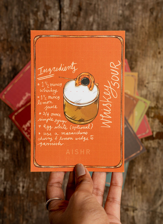 Cocktail Recipe Cards