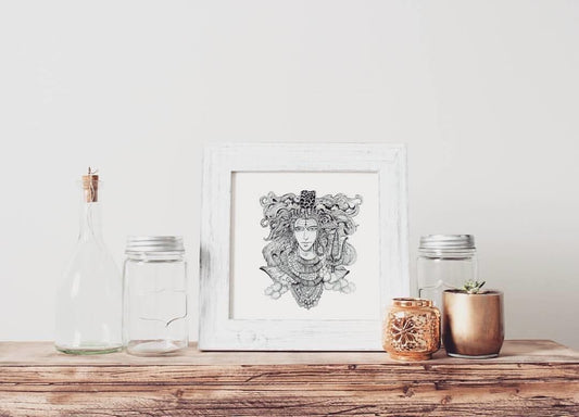 Shiva Print