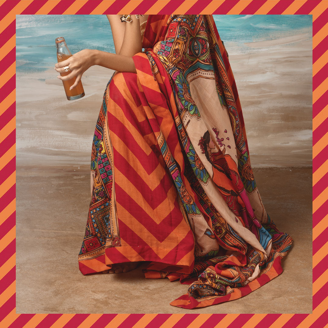 Sound-Horn Saree