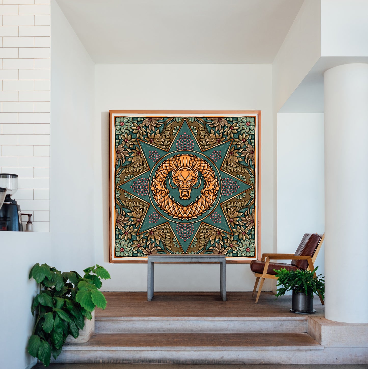 Year of the Dragon 4ft x 4ft