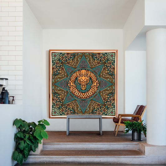 Year of the Dragon 4ft x 4ft