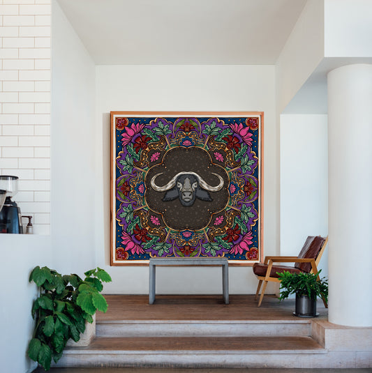 Year of the Ox 4ft x 4ft