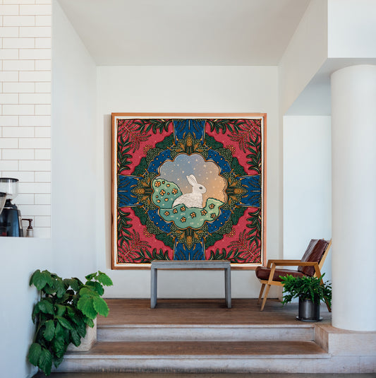 Year of the Rabbit 4ft x 4ft